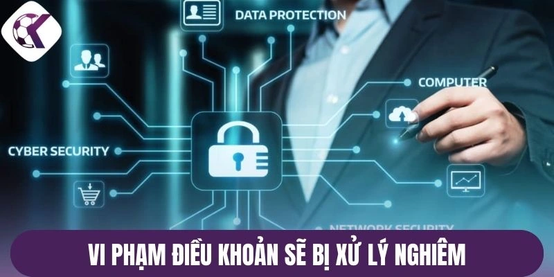 Vi phạm điều khoản sẽ bị xử lý nghiêm 