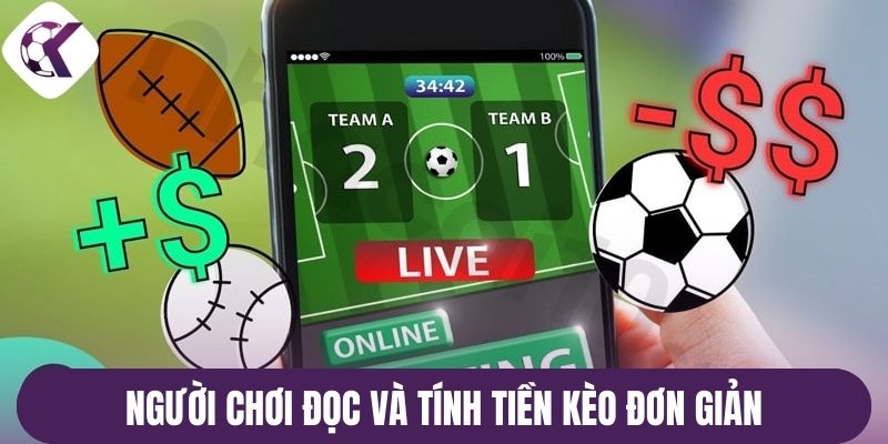 Người chơi đọc và tính tiền kèo đơn giản