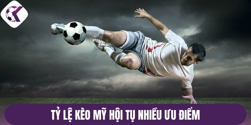 Tỷ lệ kèo Mỹ hội tụ nhiều ưu điểm